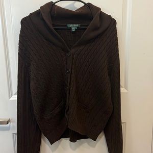 Ralph Lauren button sweater